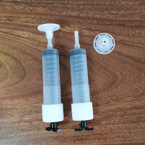 簡易灌注器及底座